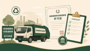 産業廃棄物収集運搬業許可の資格・要件・申請方法